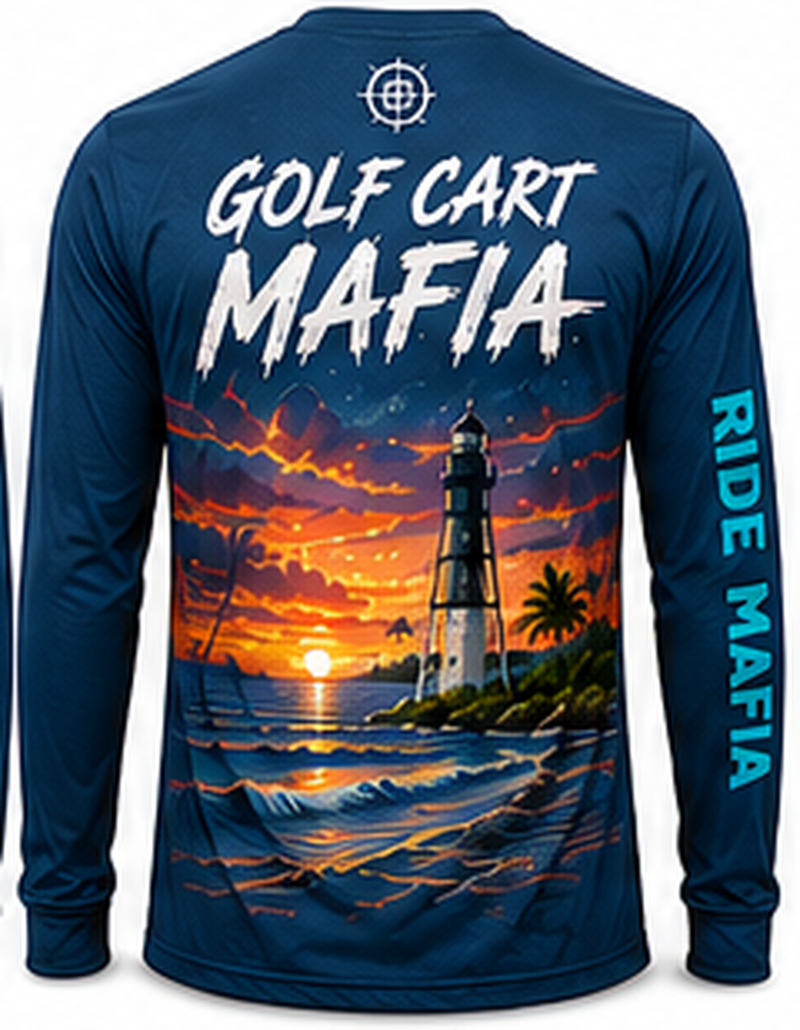 Men's Long Sleeve Performance - Lighthouse Navy
