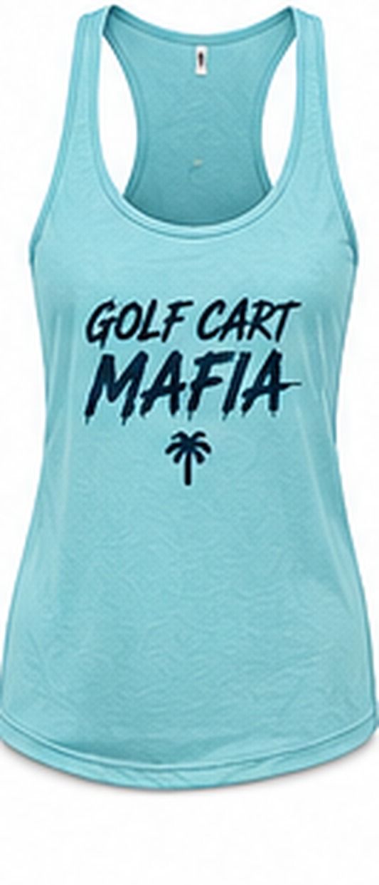 Women's Performance Tank - Lighthouse Aqua