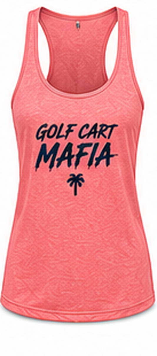 Women's Performance Tank - Lighthouse Coral