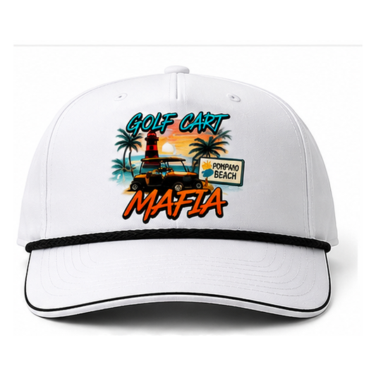 Rope Hat - Lighthouse White