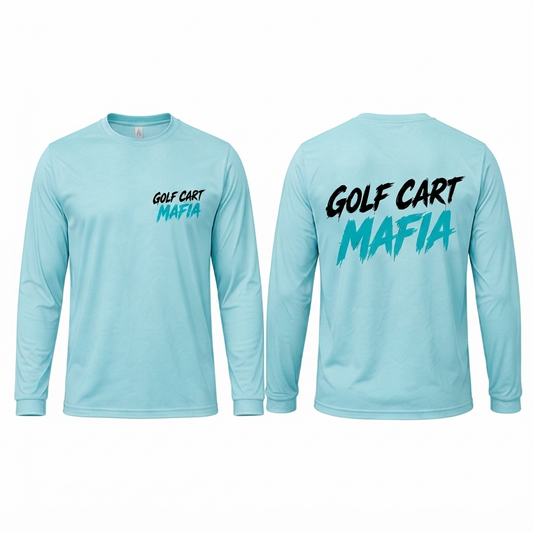 Long Sleeve Fishing Shirt - Text Logo